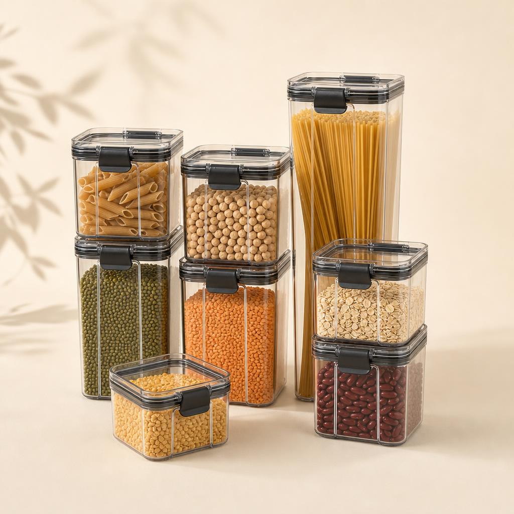Clear Pantry Storage Containers — NovaLiving studio
